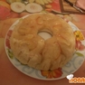 Кекс карамельный с яблоками и бананами "Быстрый" (в СВЧ)