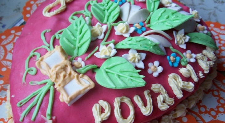 Торт "Сердечко"