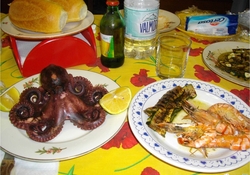 Рецепт: Креветки "Сапорито"