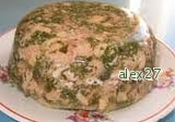 Рецепт: Закуска из птицы по-кубански