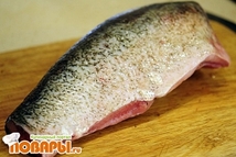 Шаг 1: Рыбку помыть, почистить.