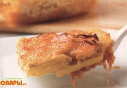 Рецепт: Запеченный картофель по-деревенски