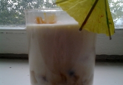 Кофейно-молочное желе