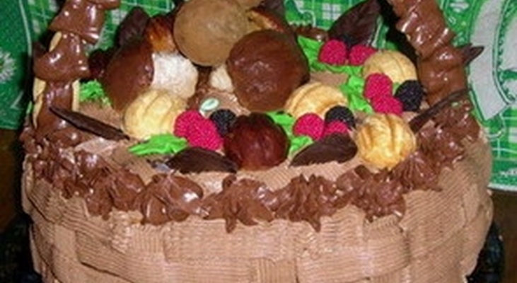 Торт-корзина 