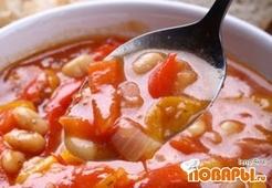 Суп с фасолью