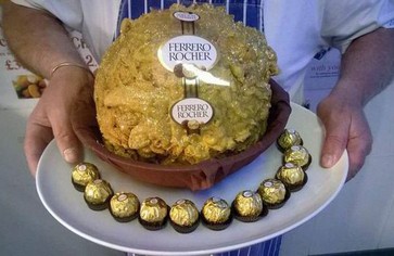 Самая большая конфета Ferrero Rocher