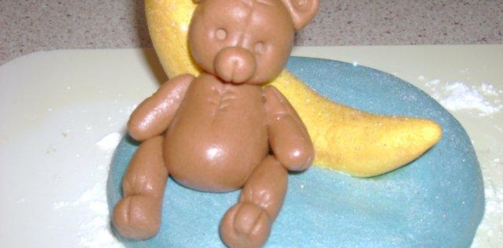 Шаг №6 МК Торт с сонным мишкой от Annula