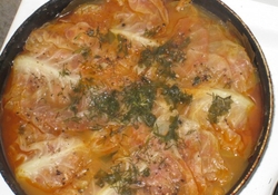 Рецепт: Рыба, тушеная с овощами