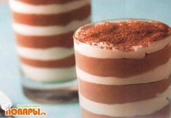 Десерт "Зебра"