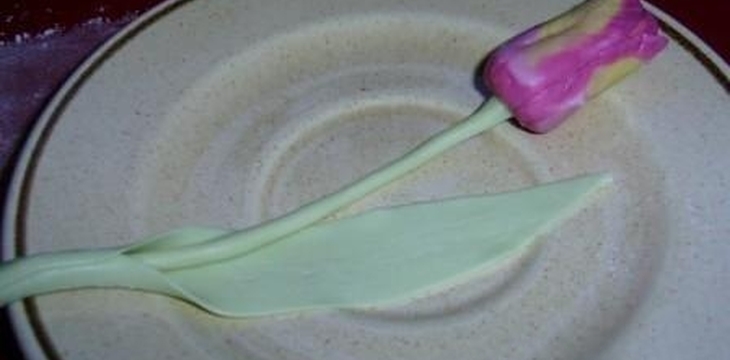 Шаг №9 МК Тюльпаны от Tanya