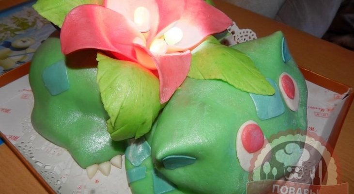 Торт "Покимончик" (основа рецепта "9 Островов")