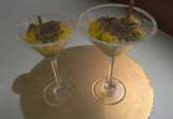 Роскошный десерт из апельсинов и мандаринов