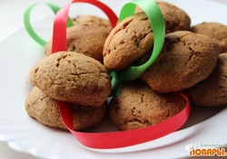 Рецепт: Печенье финиковое (без сахара)