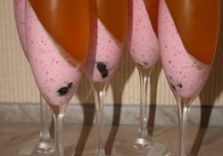 Рецепт: Птичье молоко с желе