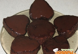 Рецепт: Постные фруктовые кексы