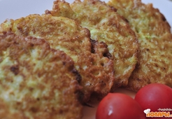 Кабачковые оладьи 