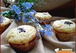 Рецепт: Апельсиновые маффины