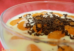 Мандарины в белом