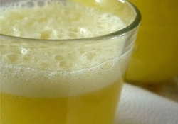 Рецепт: Сок из платано и лайма