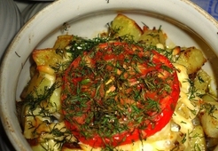 Картофель по-домашнему в горшочках