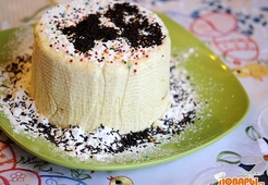 Творожная Пасха с миндалем и курагой