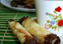 Рецепт: Печенье-трубочки 