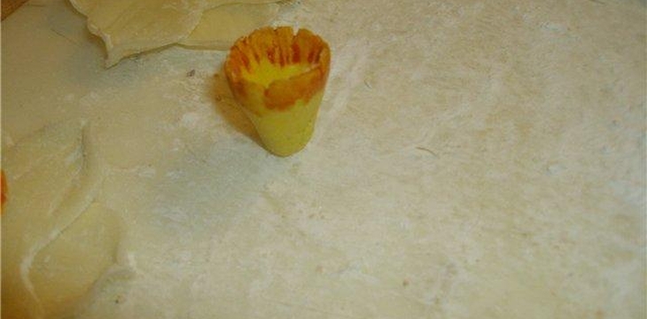 Шаг №6 МК Нарциссы от Тигра-Львовна