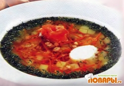 Рецепт: Суп картофельный с лососем