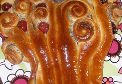 Пирог "Вишнёвое дерево"