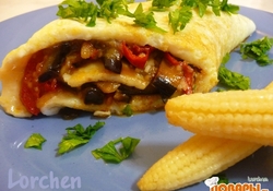 Рецепт: Омлет по-мексикански