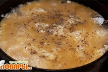 Шаг 11: Затем хорошо промываем наш рис …