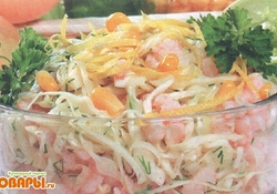 Рецепт: Салат с крилем