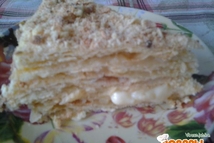 Шаг 2: Каждый корж раскатываем и выпекаем …