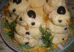 Рецепт: Снеговики