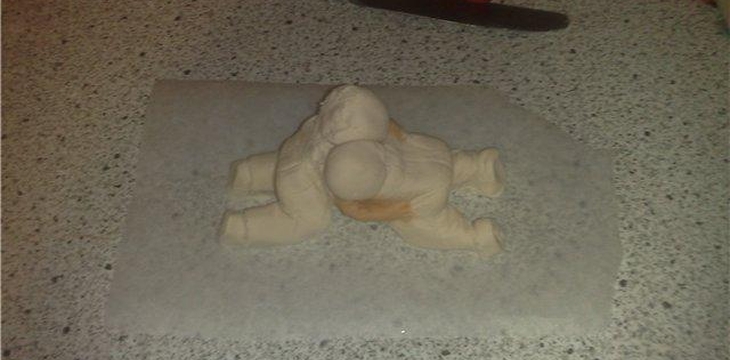 Шаг №4 Торт "В замке Снежной королевы" от darya1987