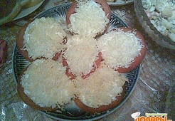 Закуска "Пушистый помидор"