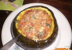 Рецепт: Фаршированная тыква