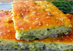 Рецепт: Капустный пирог