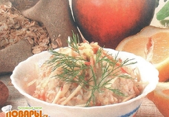 Салат из овсяных хлопьев