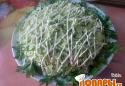 Салат с сардинами "Вкуснятина"