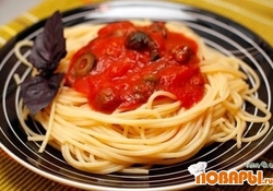 Рецепт: Спагетти по-итальянски