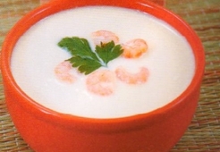 Крем-суп из креветок