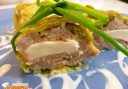 Рецепт: Голубцы с курицей