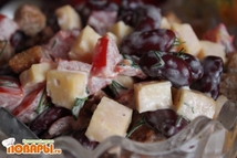 Шаг 3: Для меня, конечно, сочетание сыр, …