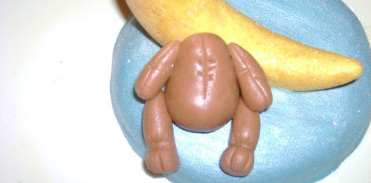 Шаг №4 МК Торт с сонным мишкой от Annula