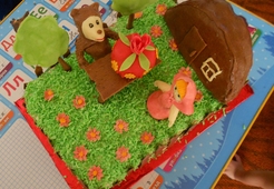 Торт Рыжик со сметанным кремом