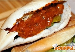 Хот-дог с Нью-Йоркским соусом-2