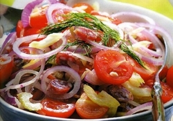 Рецепт: Салат итальянский