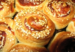 Рецепт: Булочка для моего студента...))))