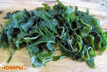 Шаг 3: Возьмите небольшой пучок сушеной морской …